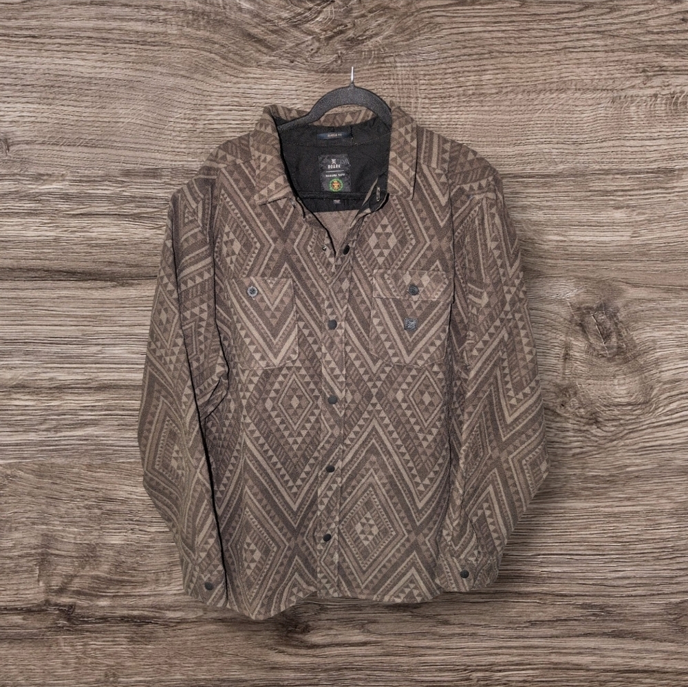 Roark Men's Manawa Tapu Andes Long Sleeve Flannel - Picture 3 of 5